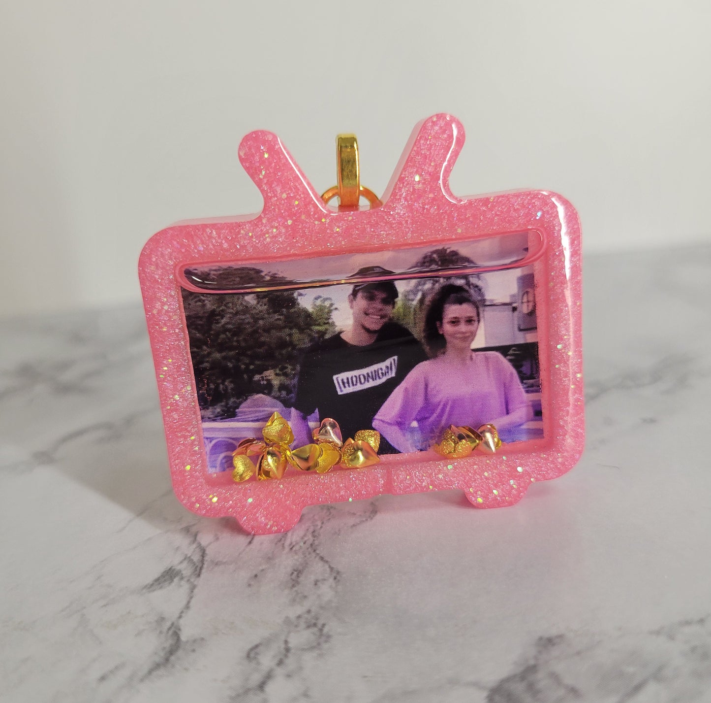 Mini Photo TV Keychain