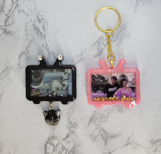Mini Photo TV Keychain