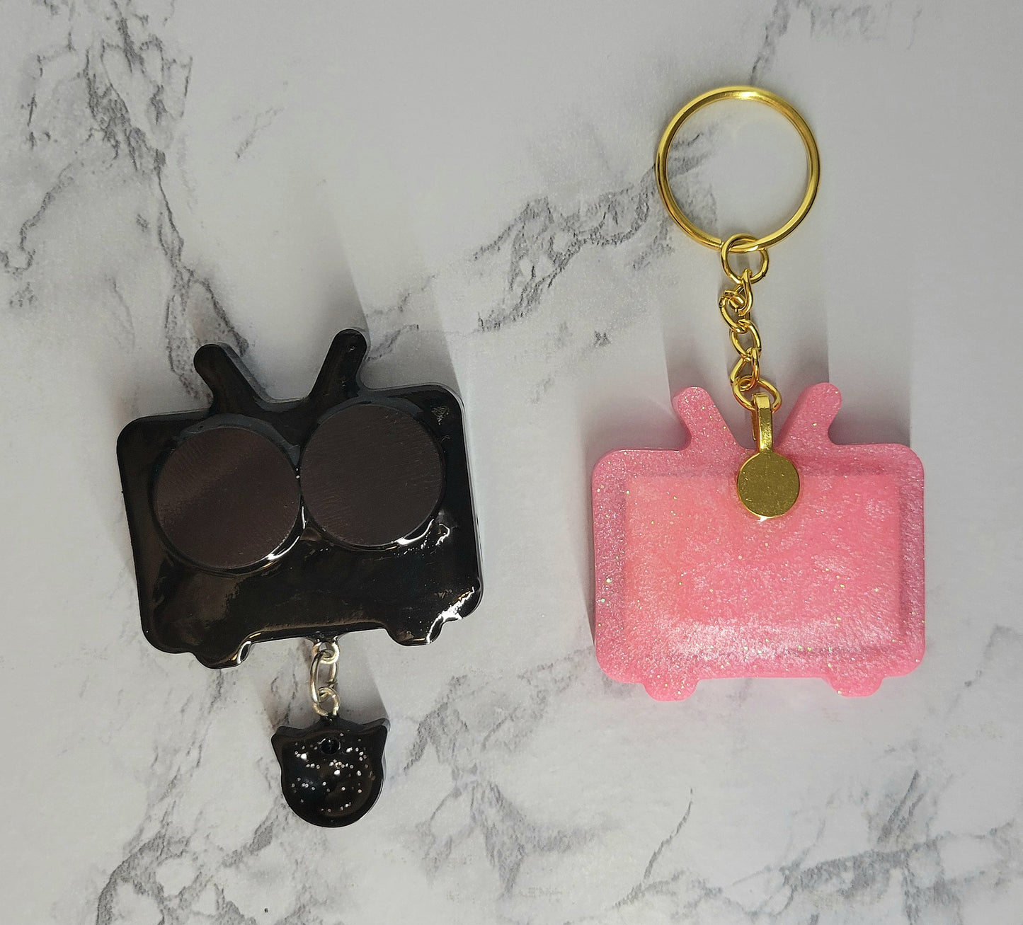 Mini Photo TV Keychain