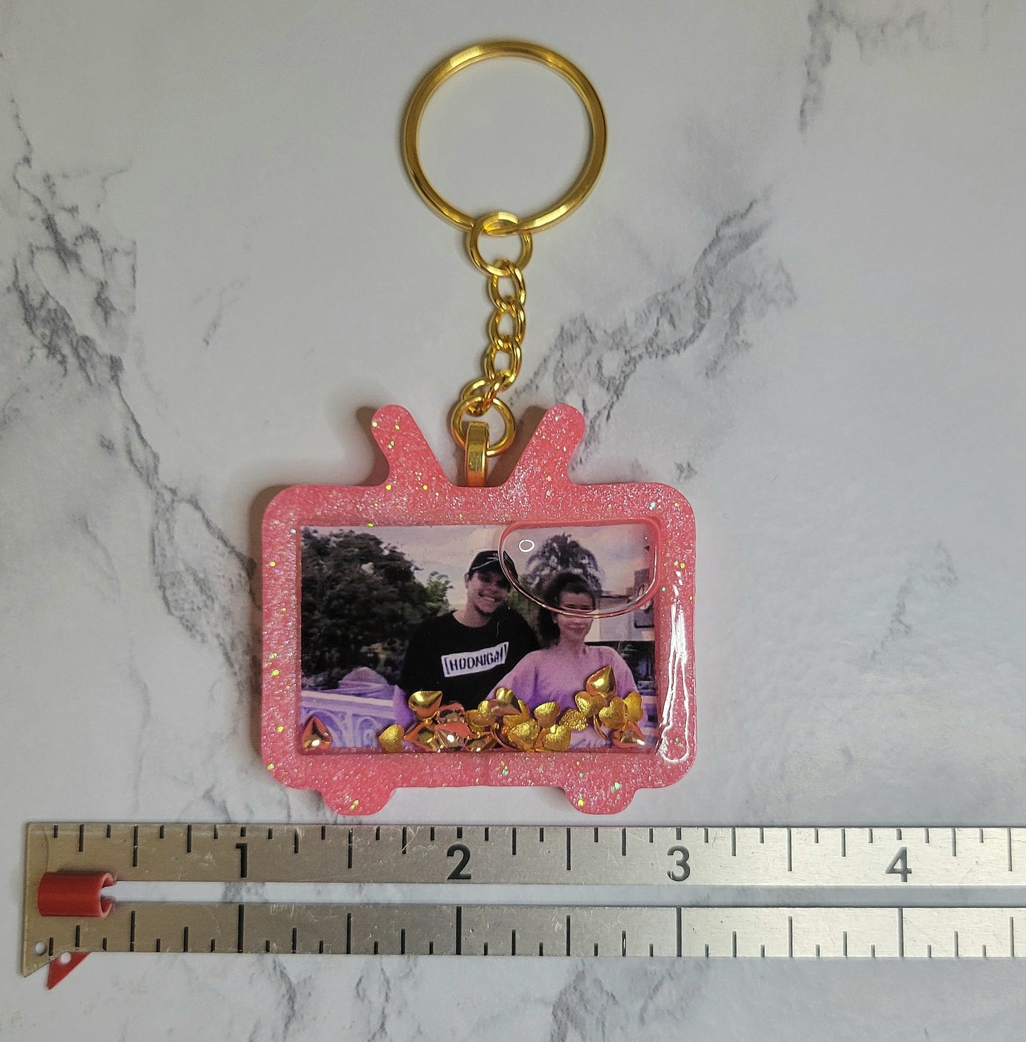 Mini Photo TV Keychain