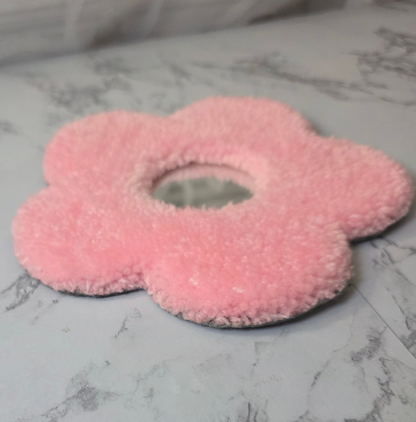 Pink Flower Mirror