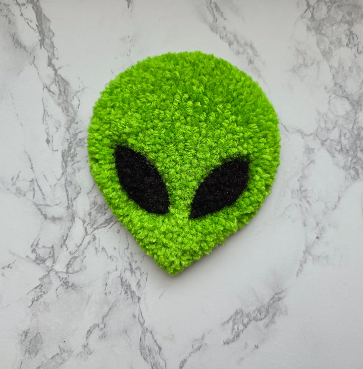 Mug Rug, Alien Face