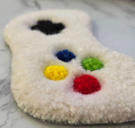 White Game Controller, MugRug