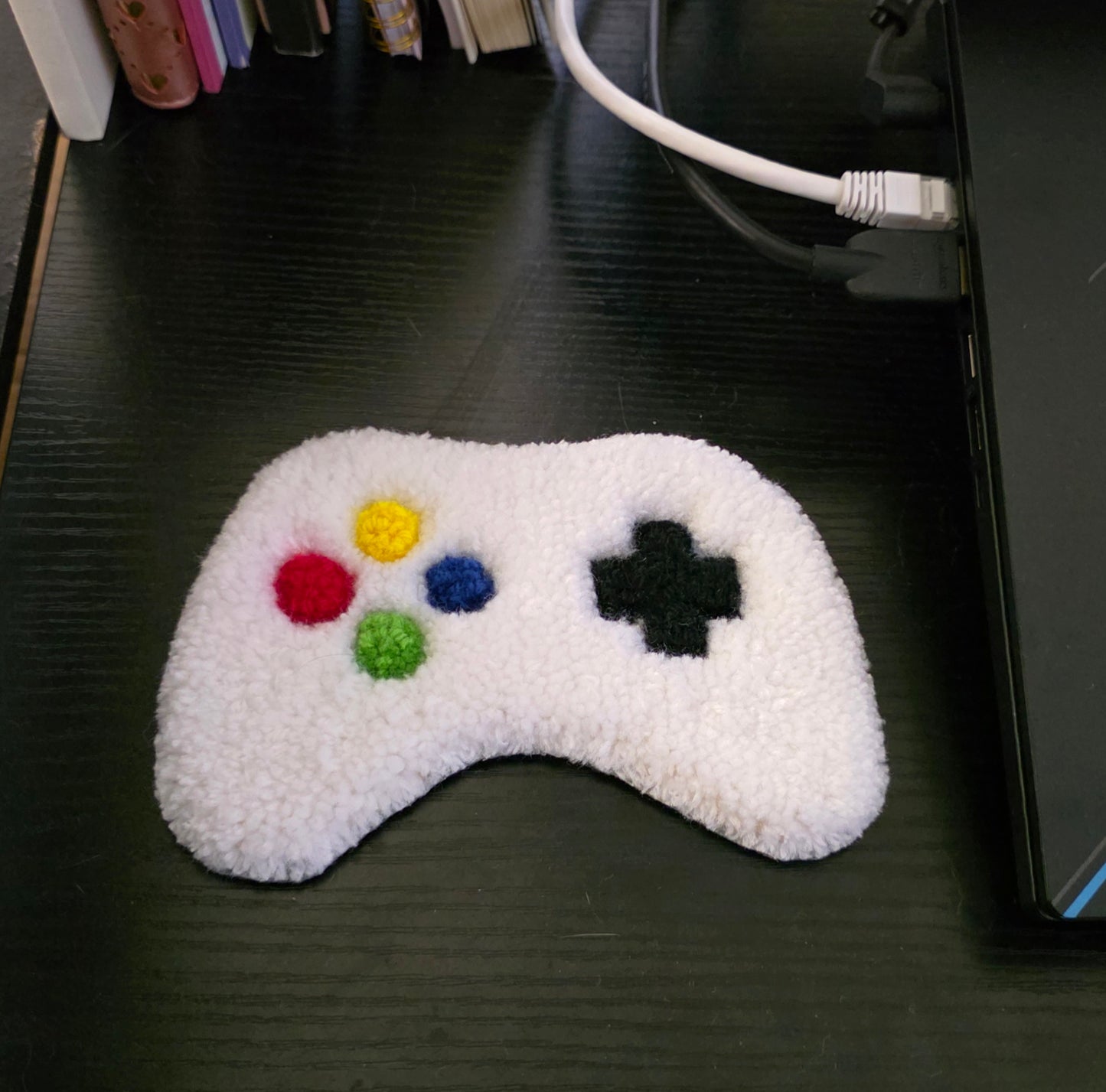 White Game Controller, MugRug