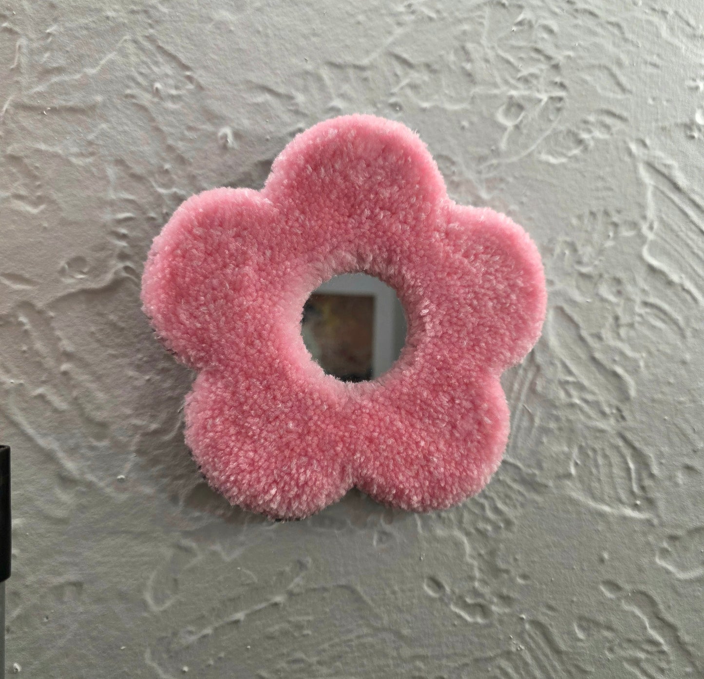 Pink Flower Mirror