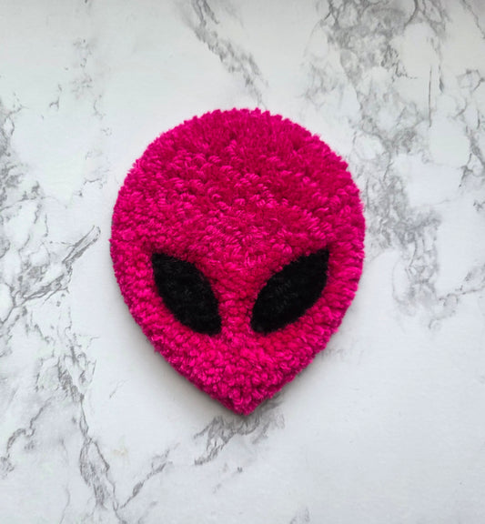 Mug Rug, Alien Face