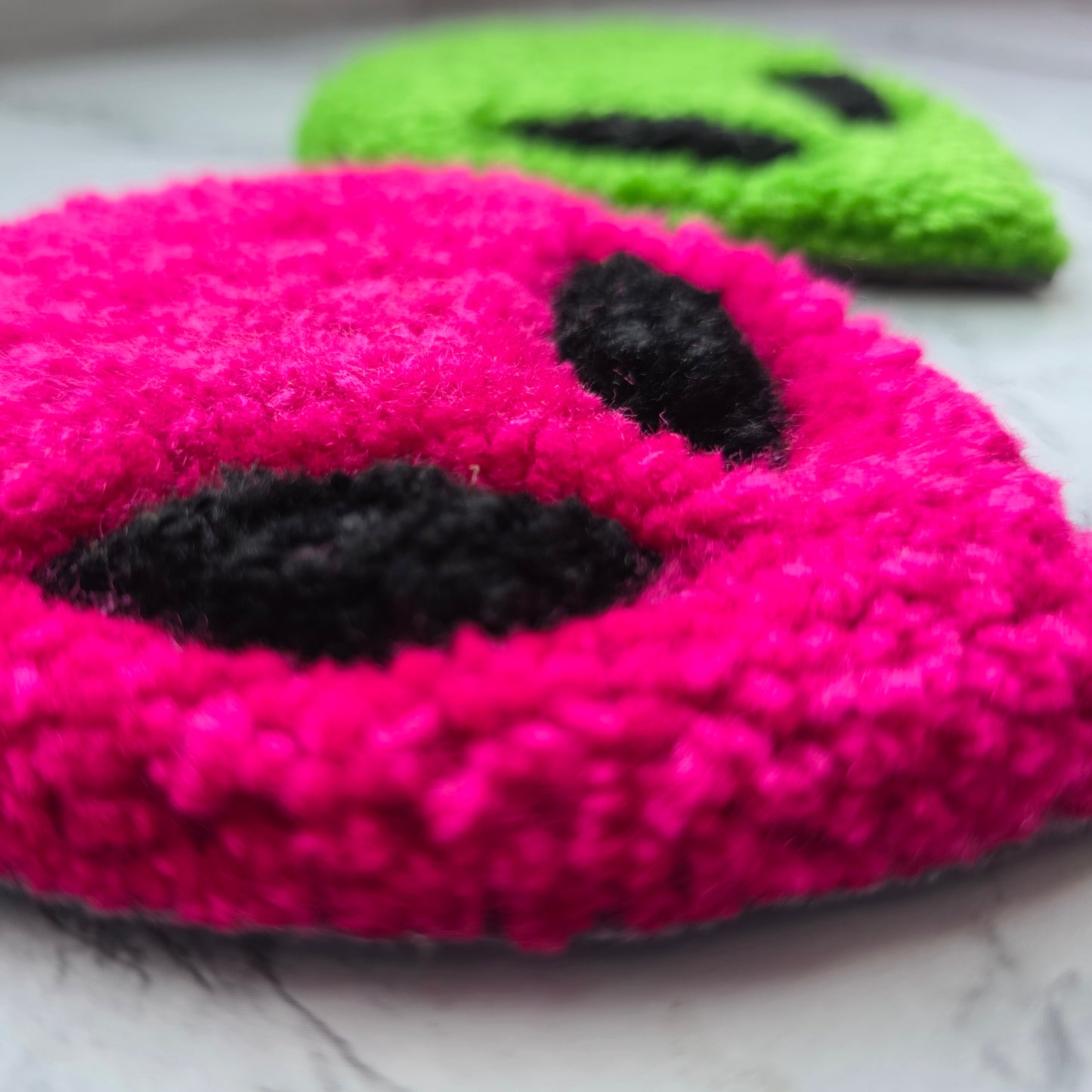 Mug Rug, Alien Face