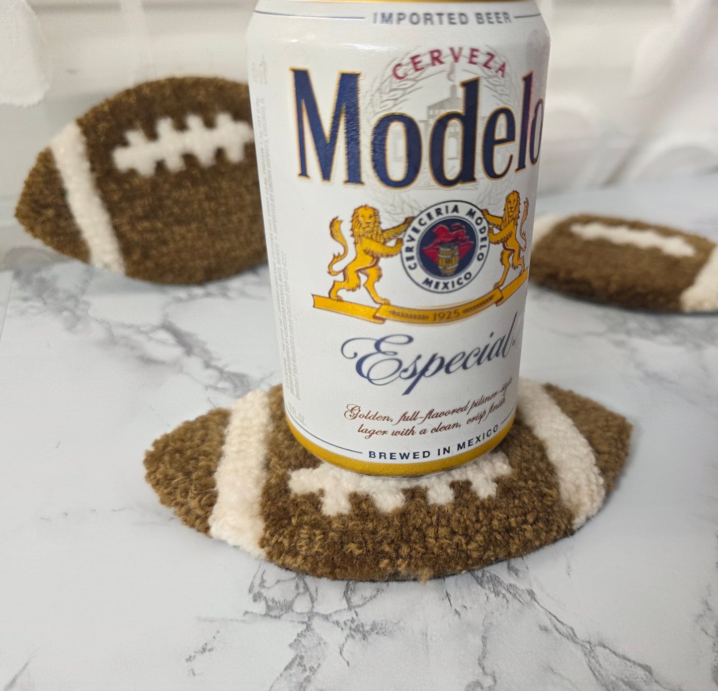 Mug Rug, Football, Sports Coaster