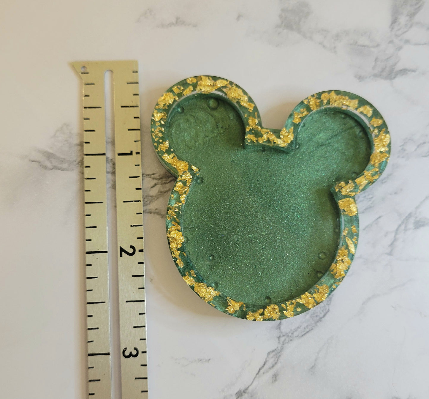 Ring Dish, Mouse, Green