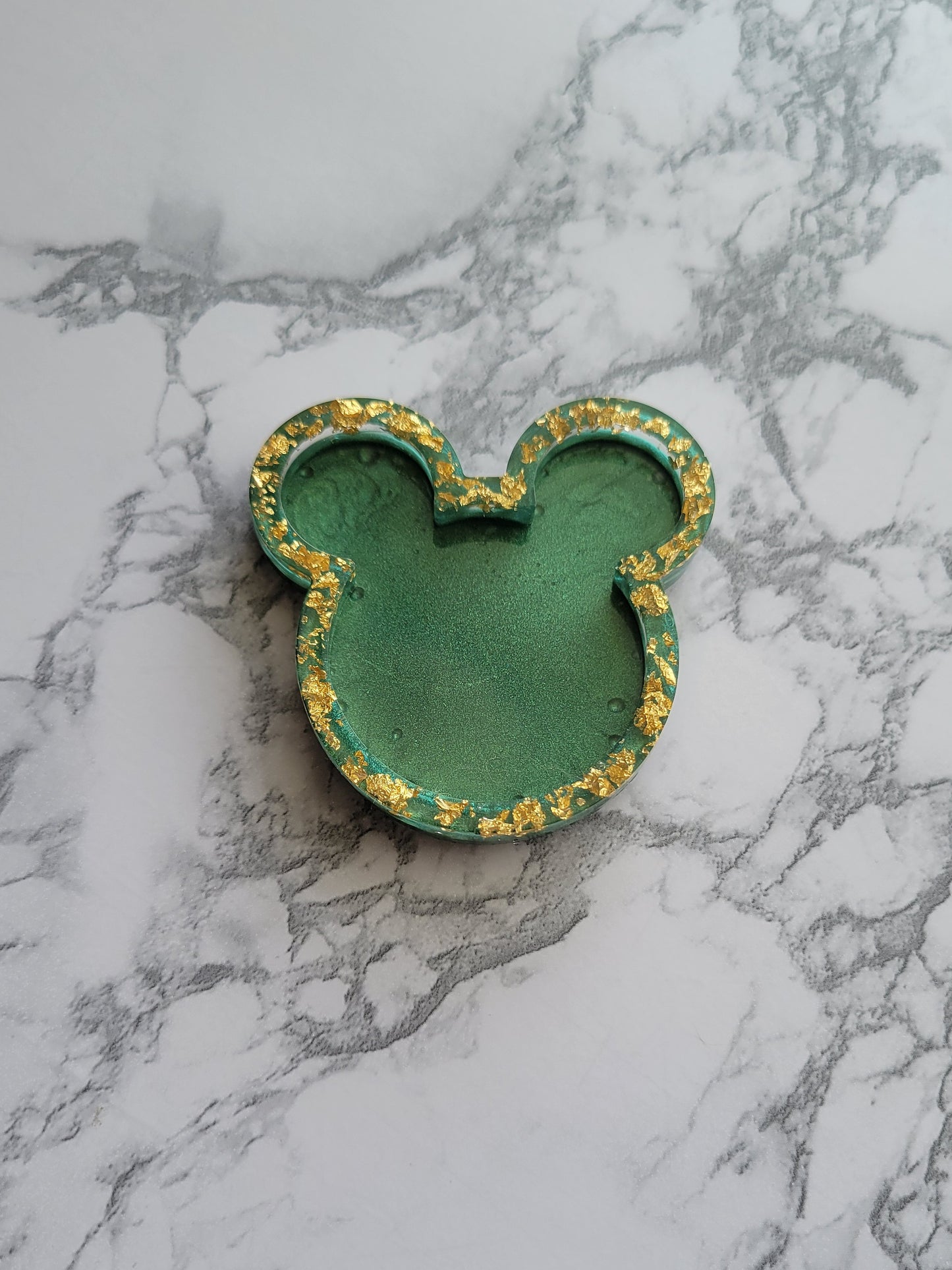 Ring Dish, Mouse, Green