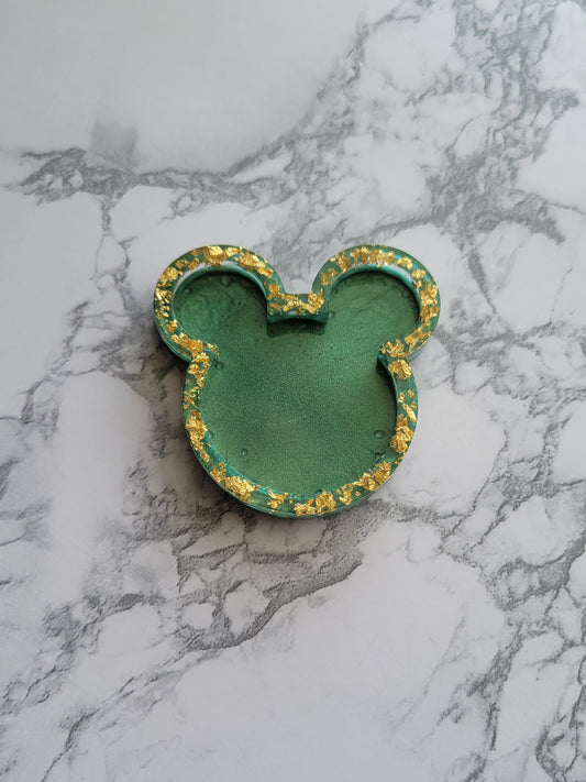 Ring Dish, Mouse, Green