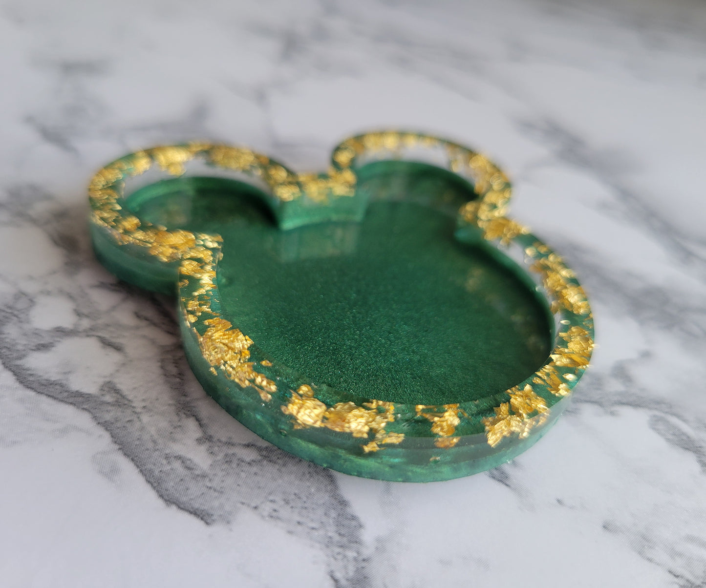 Ring Dish, Mouse, Green