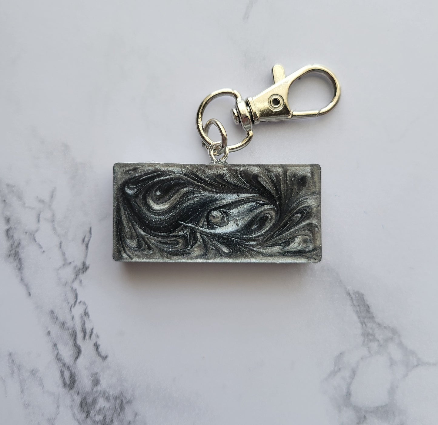 Gamer Keychain, Grey