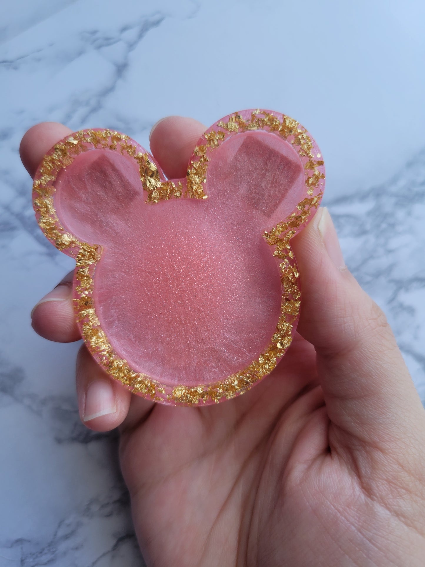 Ring Dish, Mouse, Pink