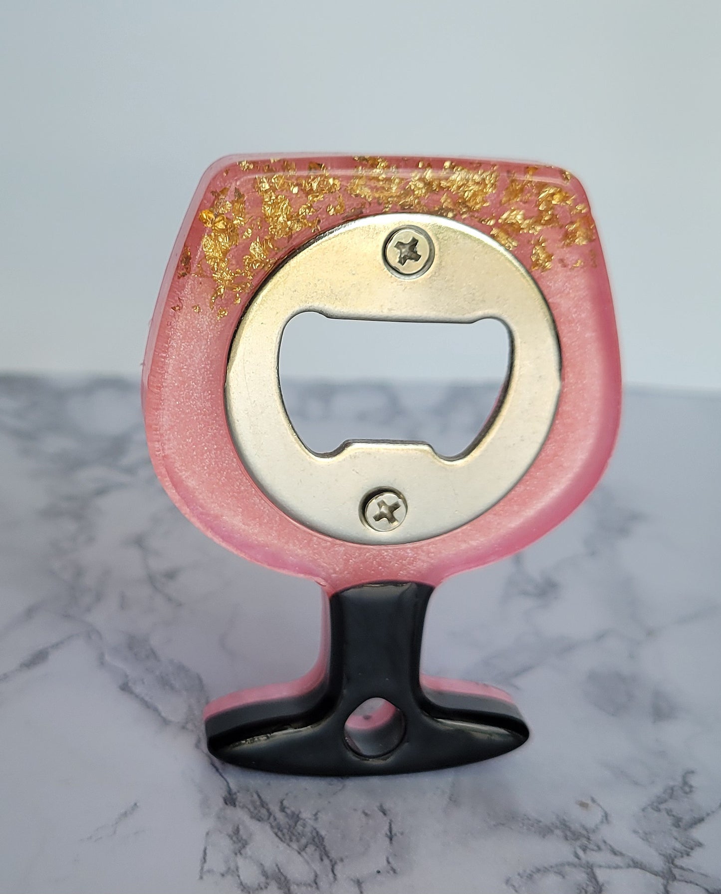 Wine Bottle Opener, Pink