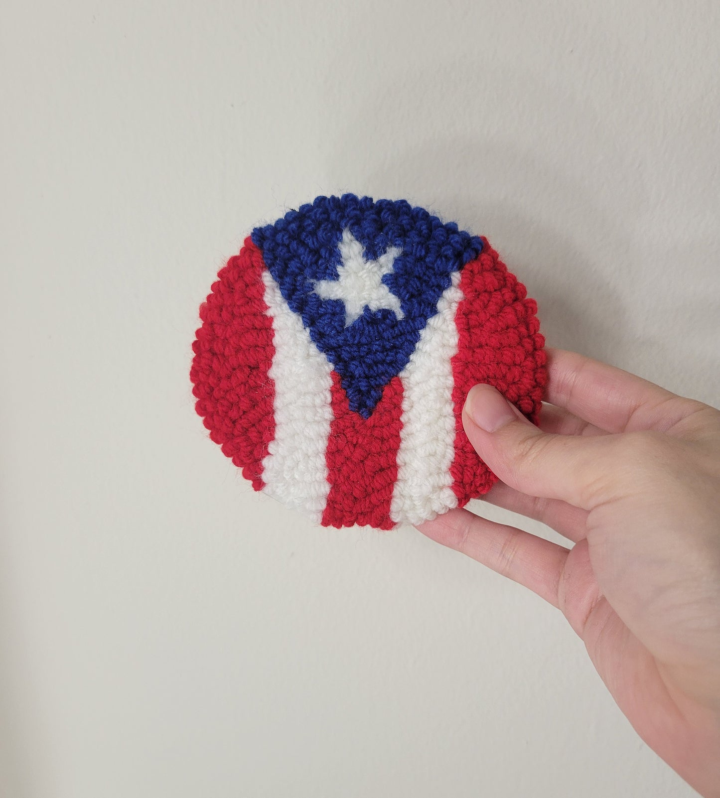 Mug Rug, Puerto Rican flag