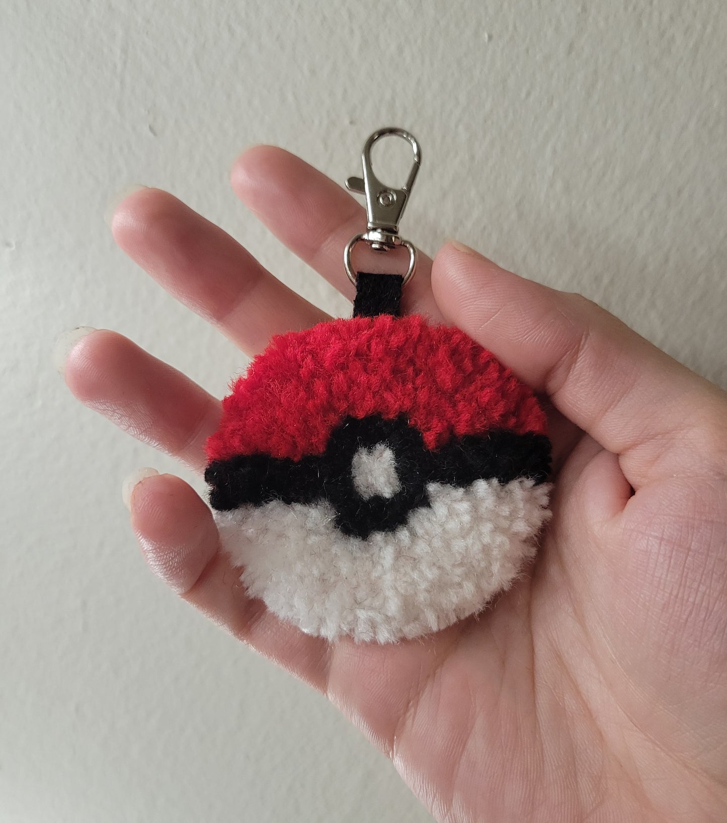 Pokeball keychain