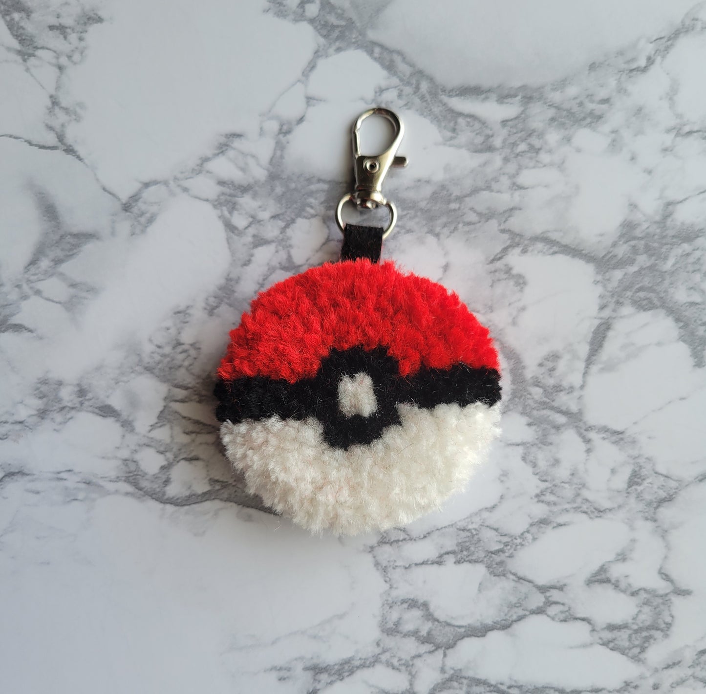 Pokeball keychain