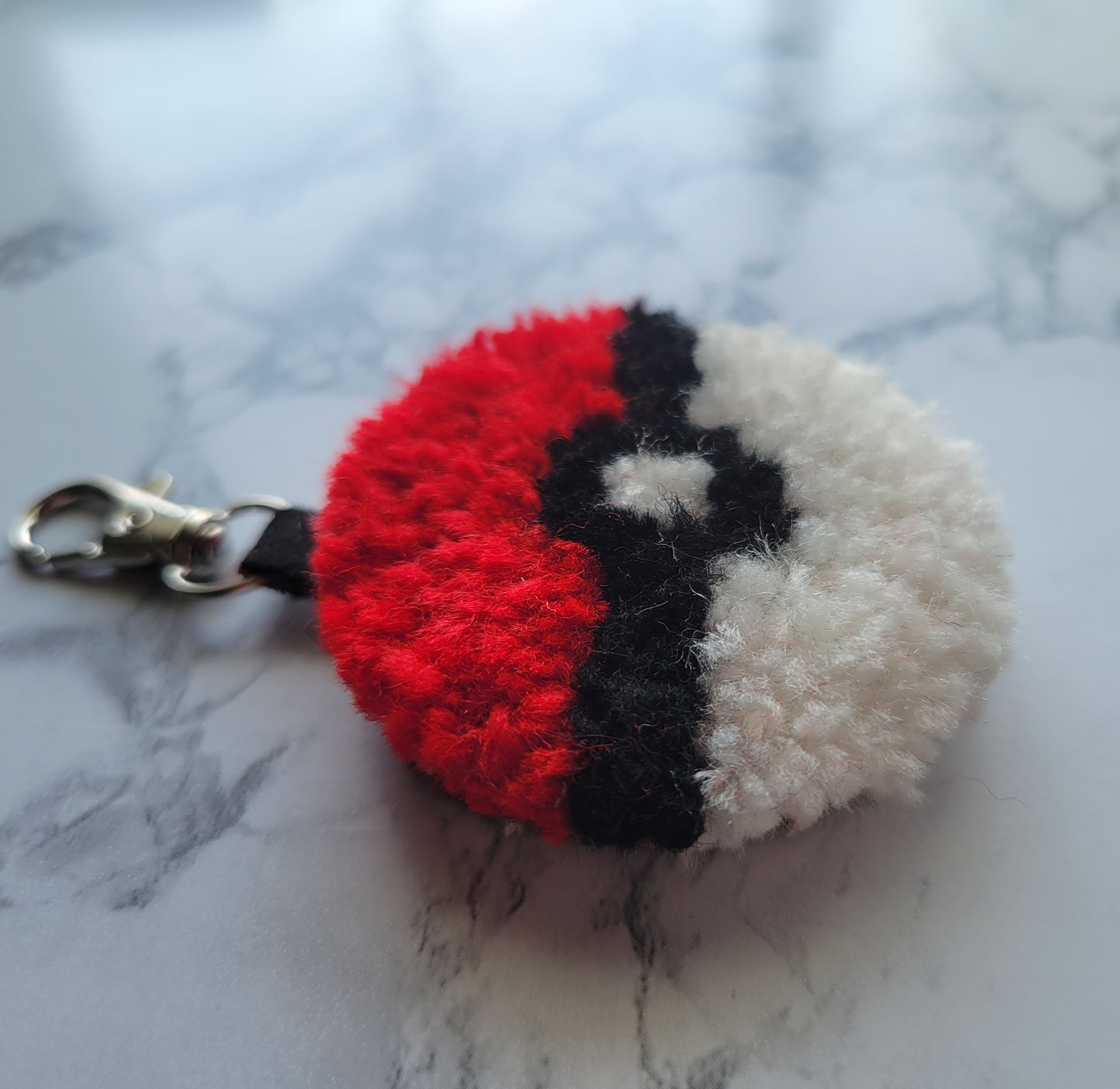 Pokeball keychain