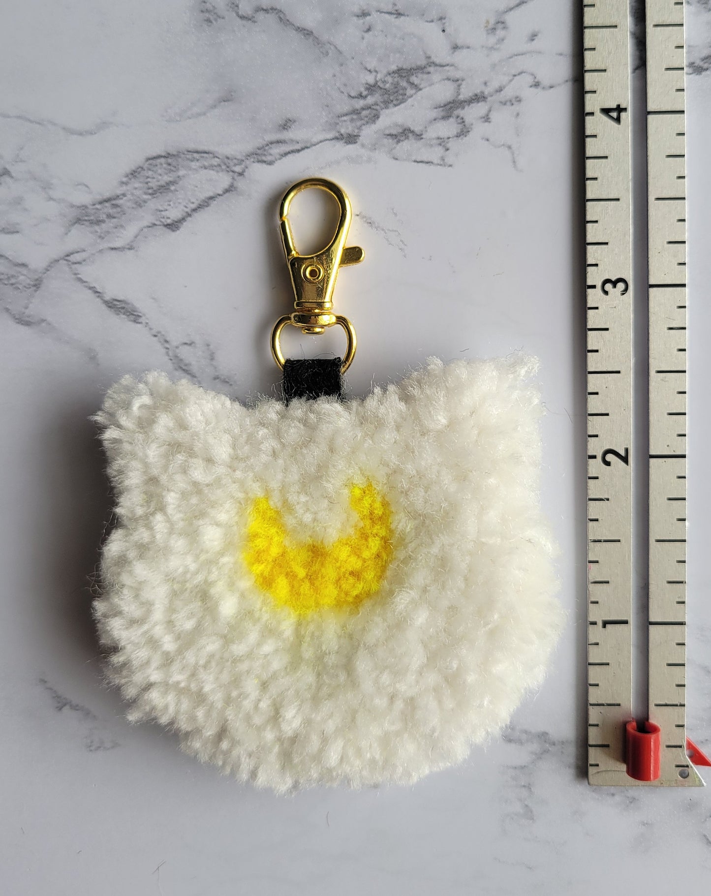 Cat Keychain Cresent Moon