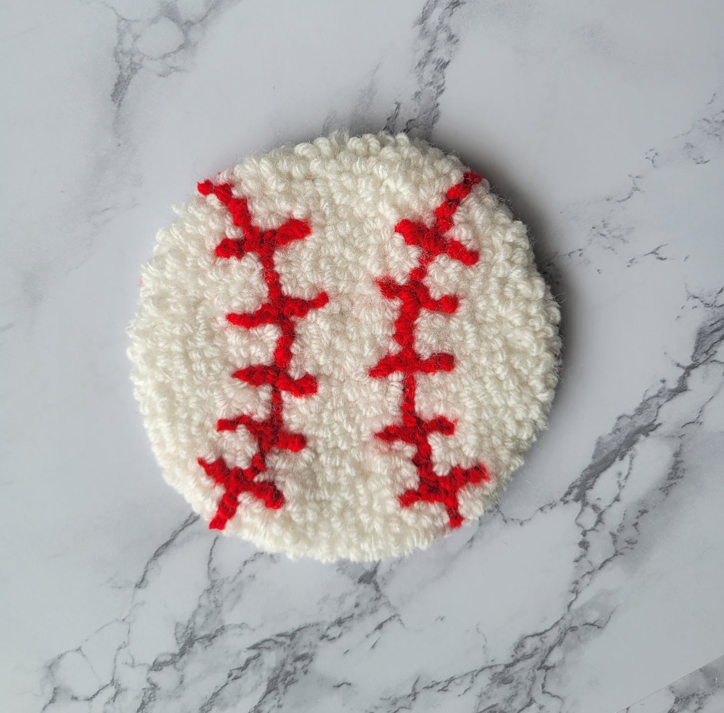 Mug Rug, Baseball, Sports Coaster