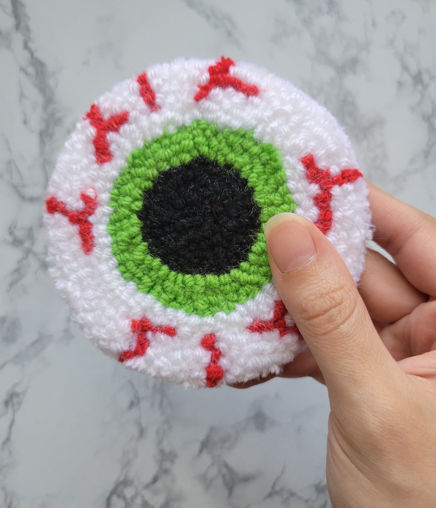 Mug Rug, Eyeball