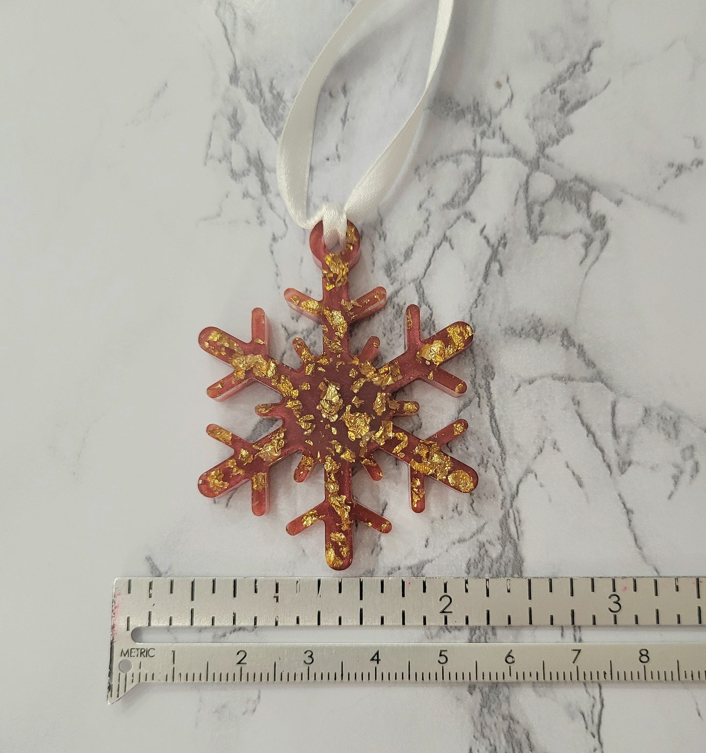 Ornaments, Snowflake, Set of 3