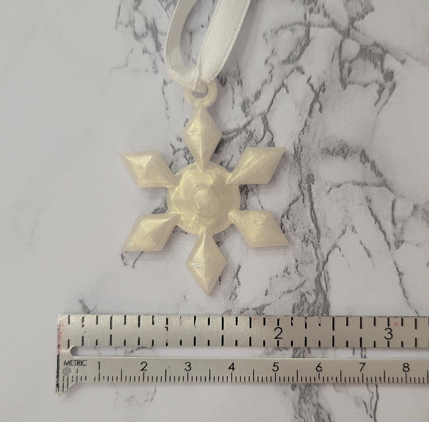 Ornaments, Snowflake, Set of 3