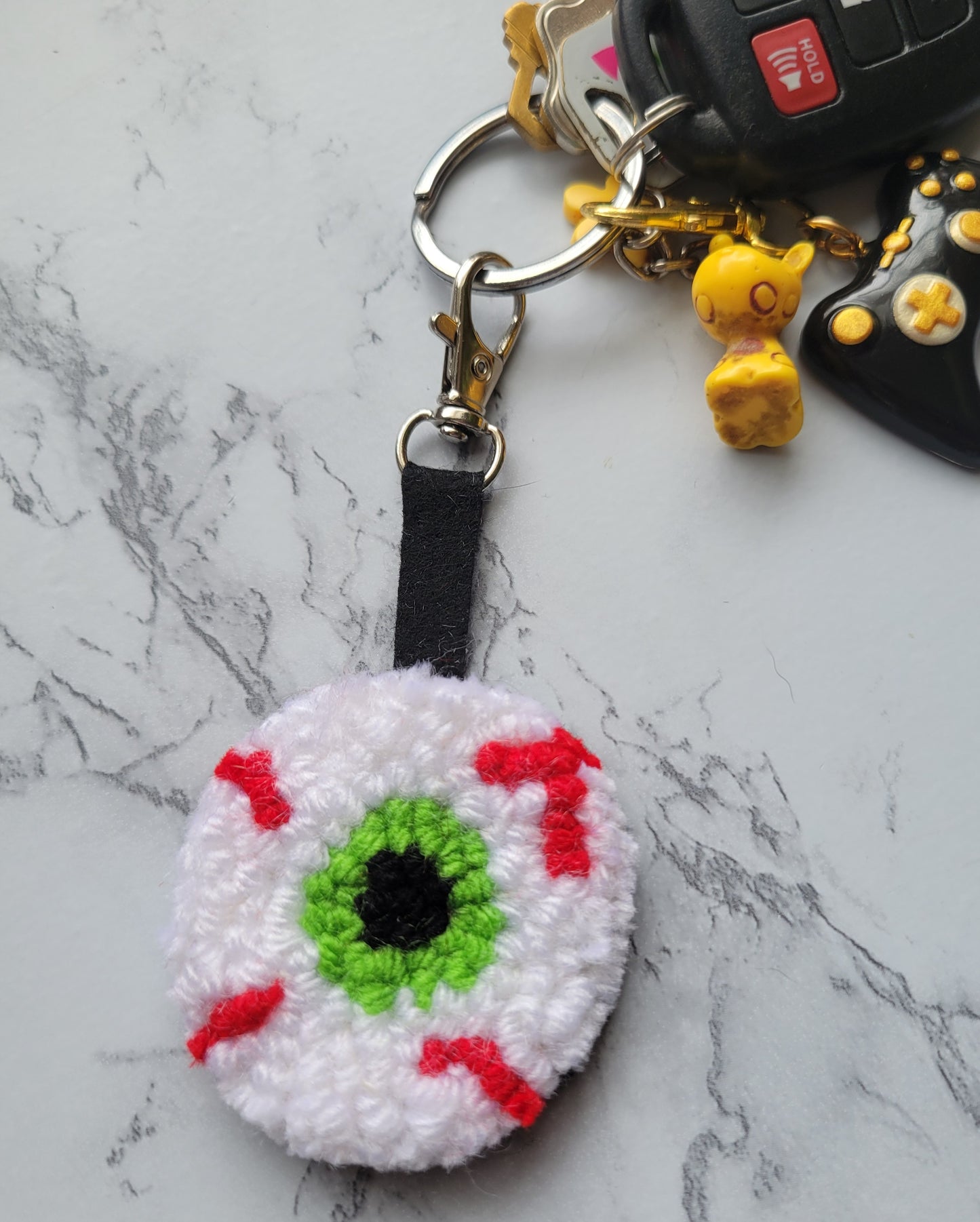 Eyeball Keychain