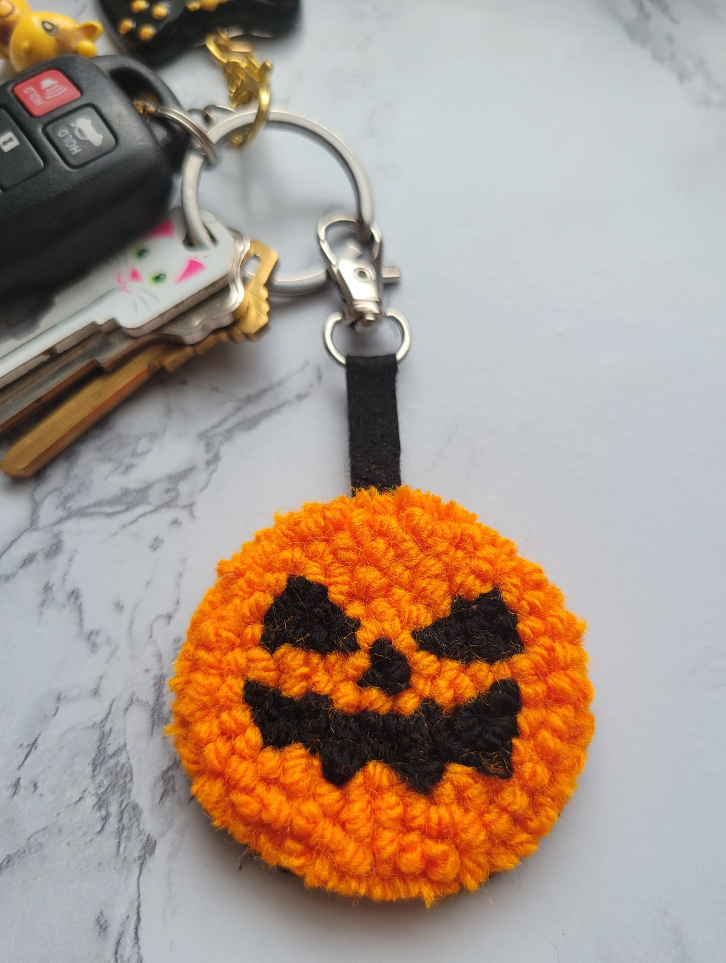 Pumpkin Keychains