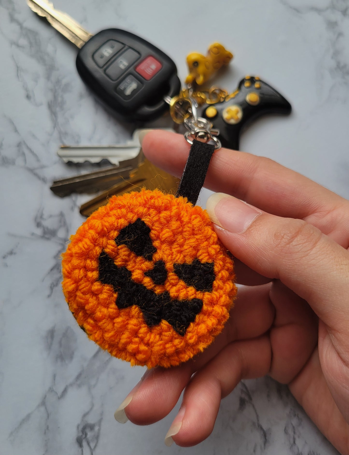 Pumpkin Keychains