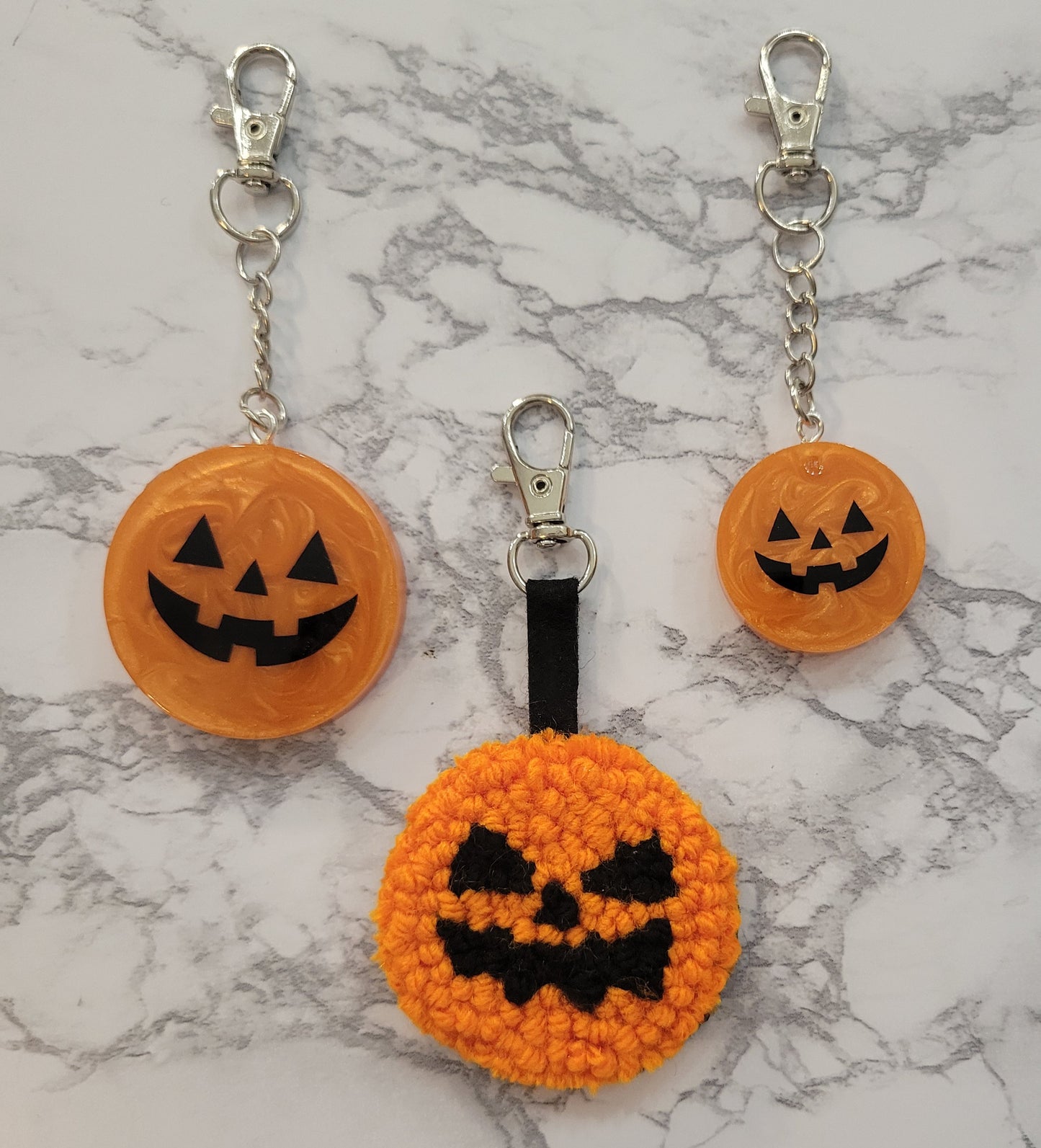 Pumpkin Keychains