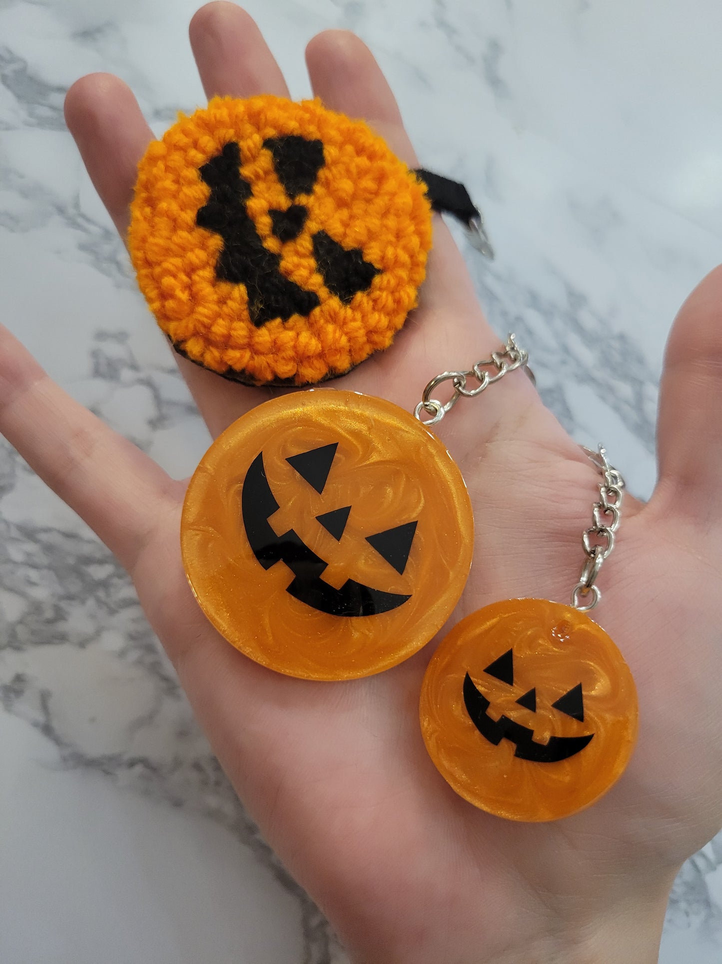 Pumpkin Keychains