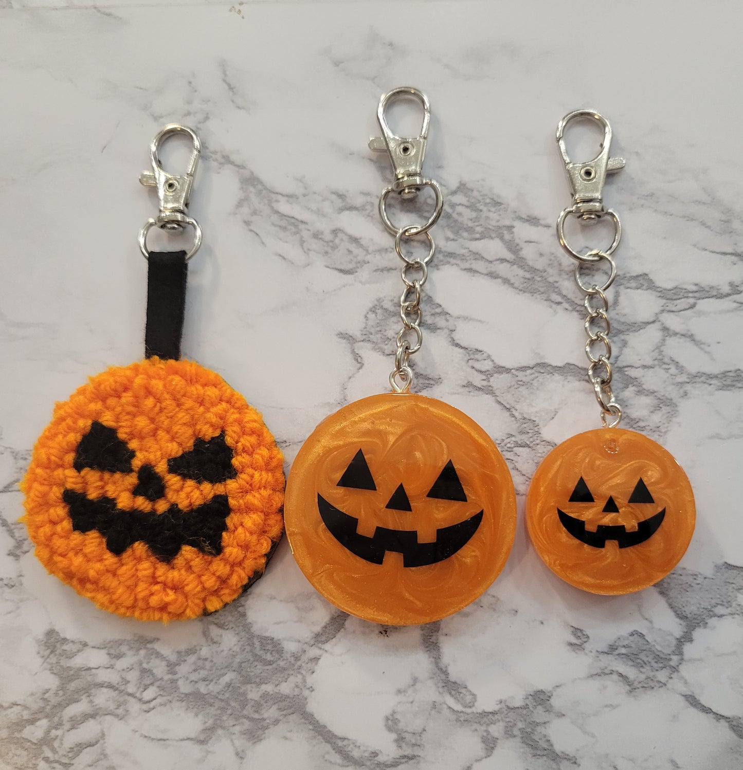 Pumpkin Keychains