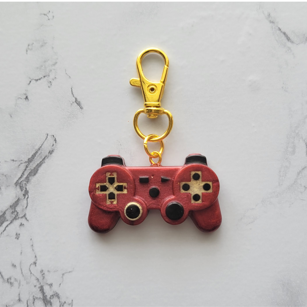 Gamer Keychain, Red