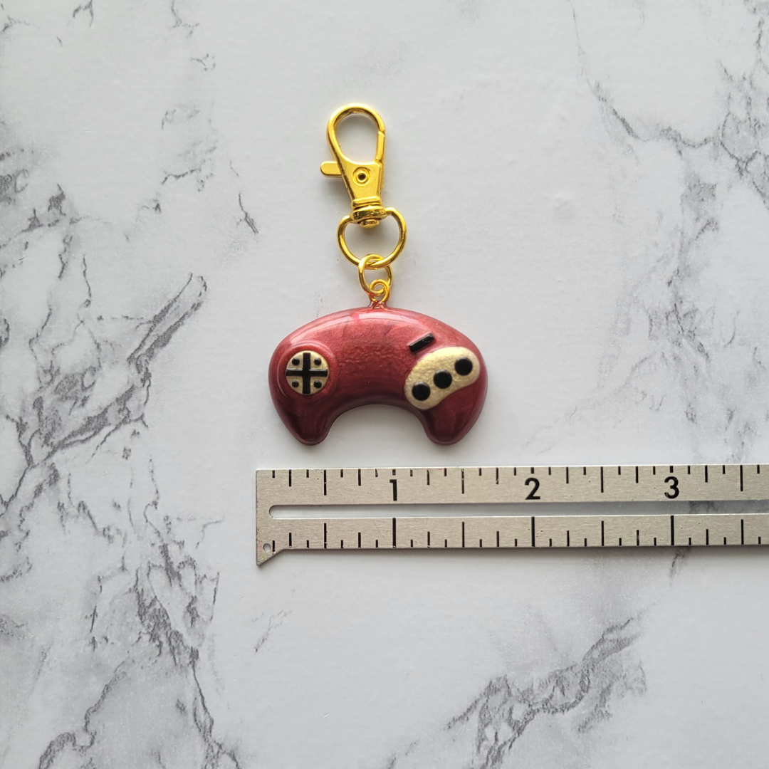 Gamer Keychain, Red