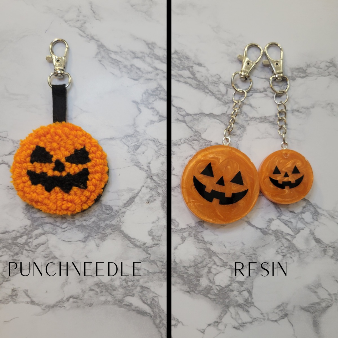 Pumpkin Keychains