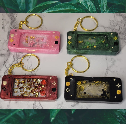 Gameboy Shaker Keychains