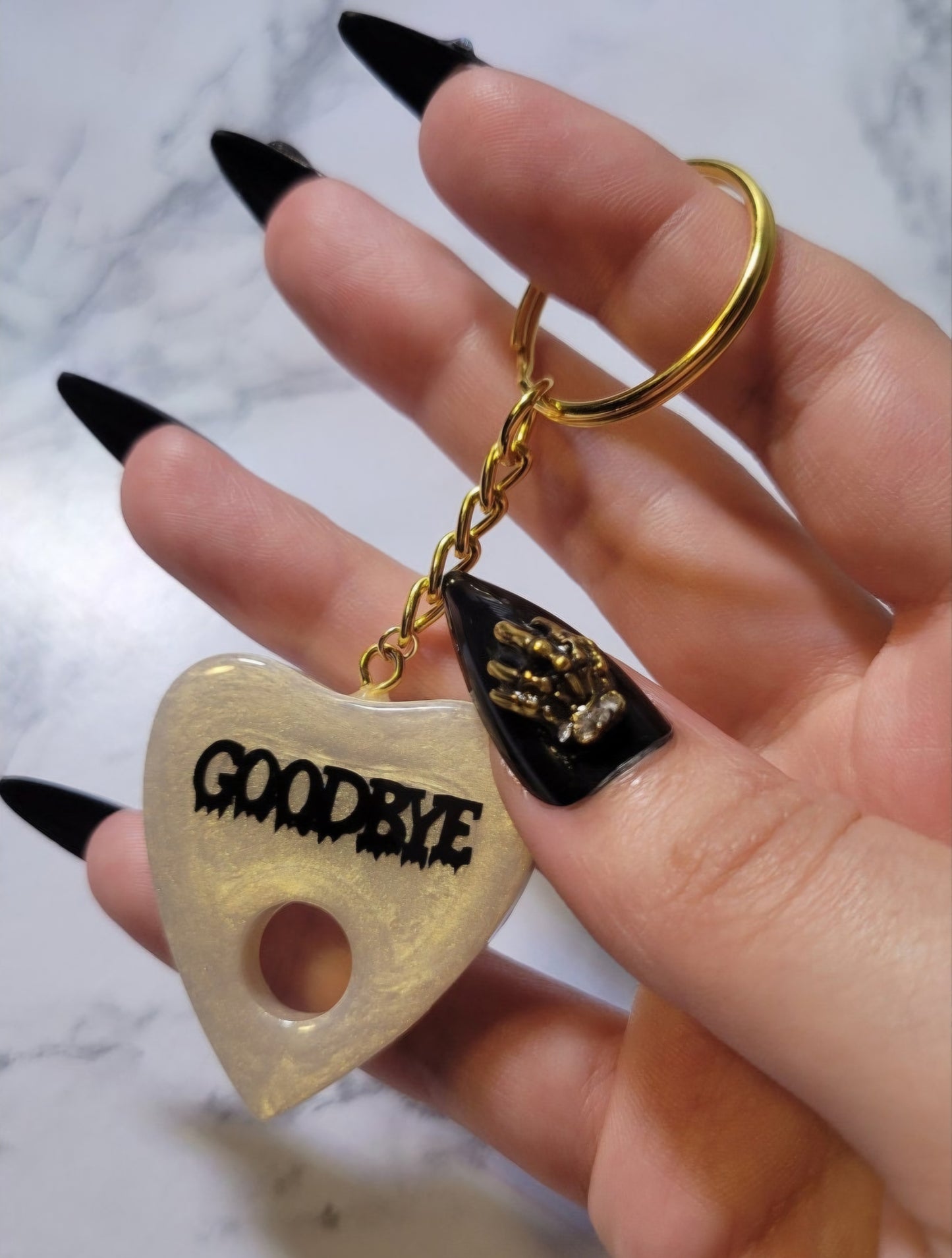 Planchette Keychain