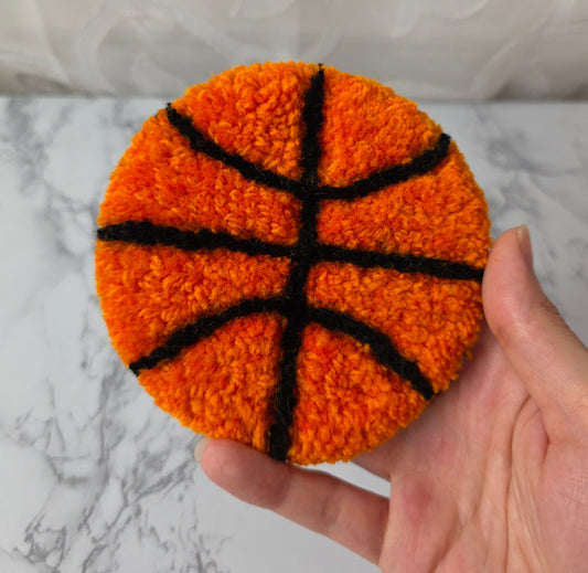 Mug Rug, Basketball, Sports Coaster