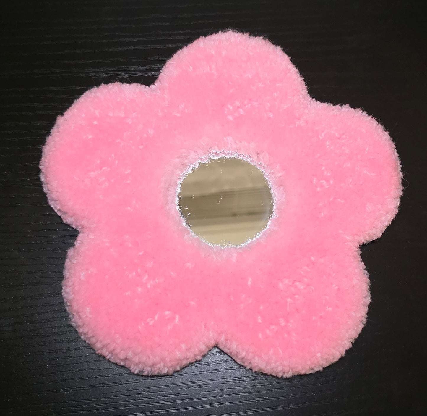 Pink Flower Mirror