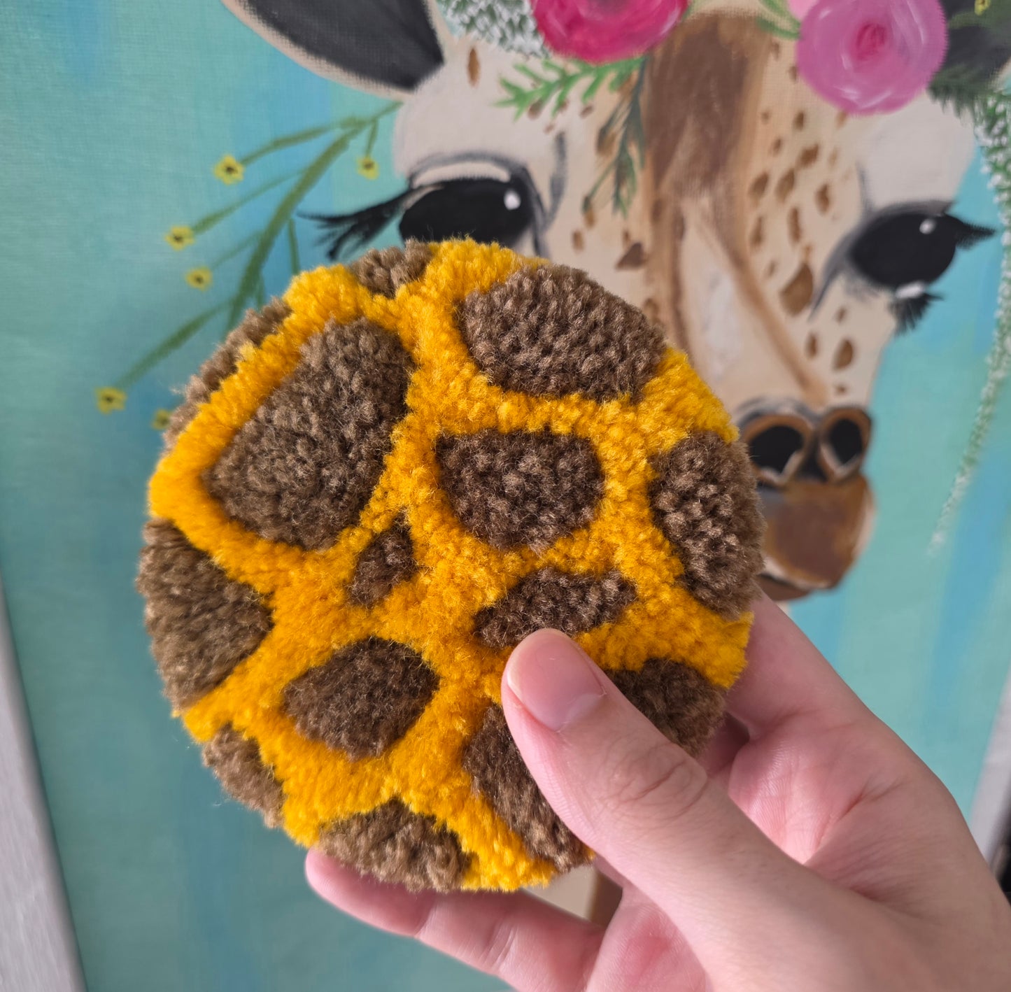 Mug Rug, Giraffe Coaster