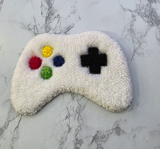 White Game Controller, MugRug