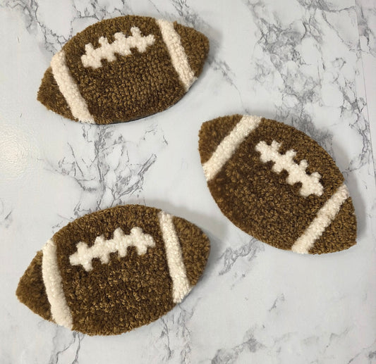 Mug Rug, Football, Sports Coaster