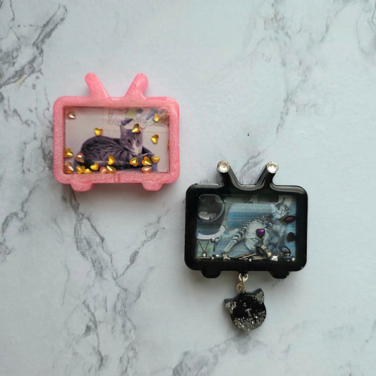 Mini Photo TV Keychain
